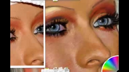 Christina Aguilera - Speed painting - Genie 2.0