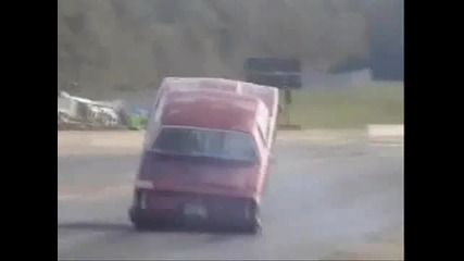 Wheelie Competition at Byron Dragway 