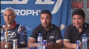Пресконференцията на Hyundai Racing Trophy след 3-ия кръг, който беше част от рали Сливен