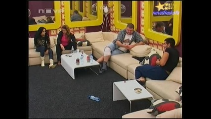 Big Brother 4 - Филип Провокира ДенисЕба*та Във Футболиста!15.11.2008