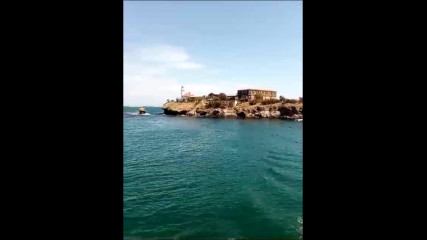 Отплаване от остров "Св. Анастасия"