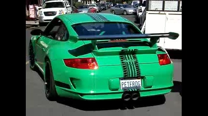 Porsche Gt3 Rs - Звук и Ускорение 