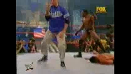 Wwf - Test and Stefanie Mcmahon vs The Rock
