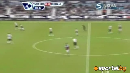 Уест Хам разгроми Фулъм с 3:0