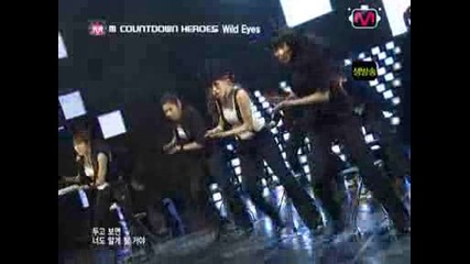 Va Special Stage 3 After School - Wild Eyes (of Shinhwa) [mnet M!countdown 090430]