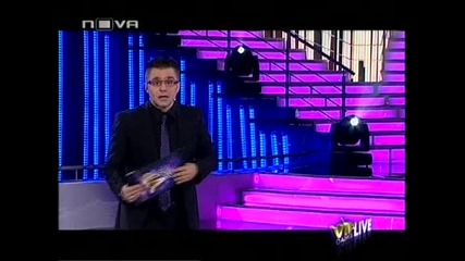 Танца на Райна и Фехрадин Vip Dance 19.10.2009. Райна си е контузила ръката 