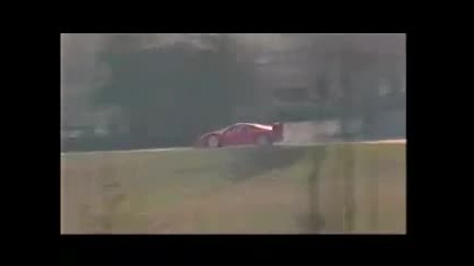 Ferrari F40 Burnout