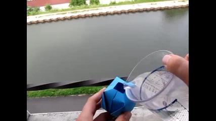 Как да направим хартиена водна бомба?
