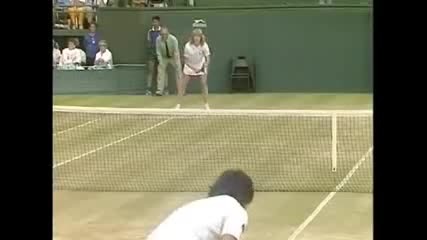 Steffi Graf vs Gabriela Sabatini 1987 Wimbledon part 2