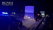 Микробус уби на място пешеходец на околовръстния път на Казанлък