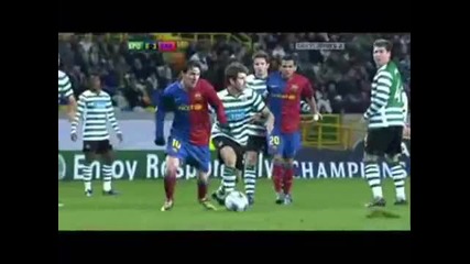 Lionel Messi Fc Barcelona Goals Skills - 2008 2009