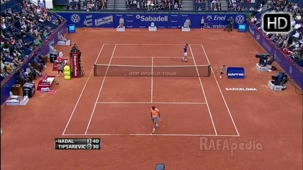 Nadal vs Tipsarevic - Barcelona 2012