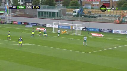 Шамрок Роувърс - Лудогорец 1:0 /първо полувреме/