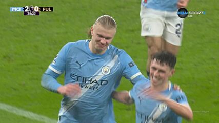 Manchester City vs. Fulham - 1st Half Highlights