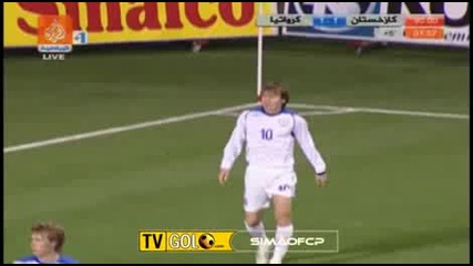 Казахстан - Хърватия 1 - 2 Highlights Кранчар 