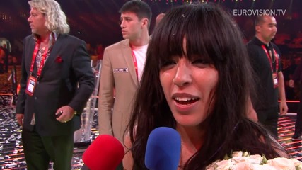 Loreen interview after winning the 2012 Eurovision Song Contest