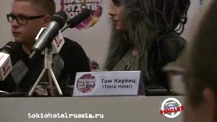 Tokio Hotel - Muz Tv Conferencia - 03.06.11 - Part 3 [hq]