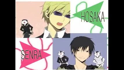 Izaya & Shizu - chan singing !!! o.o 