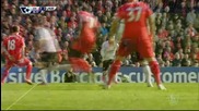 Страхотният гол на Хуан Мата за 2:0 срещу Ливърпул