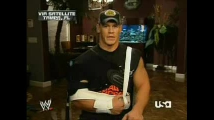 John Cena Interview (raw 08.10.2007)