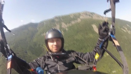 Flying in the sky - Paragliding