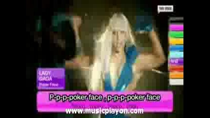 Lady Gaga - Poker Face (karaoke)