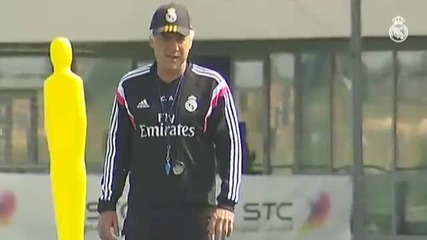 Тренировката на Реал Мадрид за 11.05.2015