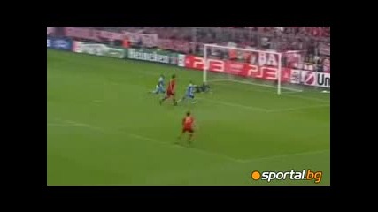 27.9.2011 Байерн Мюнхен-манчестър Сити 2-0 Шампионска лига група А
