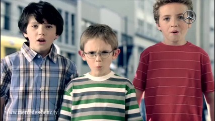 Готина реклама на Mercedes-benz Hd
