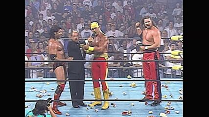 The Outsiders vs. Lex Luger, Sting & Randy Savage: WCW Bash at the Beach 1996 (Full Match)