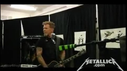 Metallica - In The Tuning Room - Moscow [april 25, 2010]