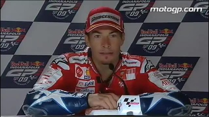 Hayden interview after the Red Bull Indianapolis Grand Prix 