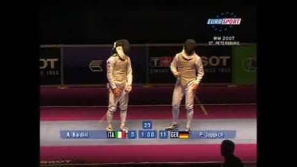 Mens Foil Final St. Petersburg 2007  Part 2