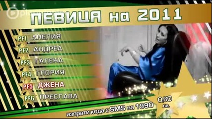 Планета тв - Номинации за Певица на 2011