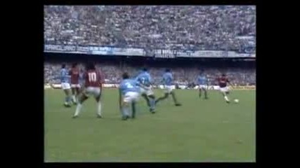 1990/1991 Napoli vs Ac Milan