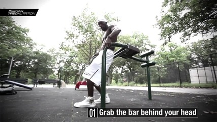 15. Street Fitness видео уроци от Hannibal for King - Вертикални ножици от драконов флаг