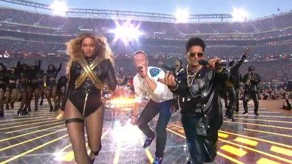 Super Bowl 2016 Halftime Show - Coldplay & Bruno Mars & Beyonce