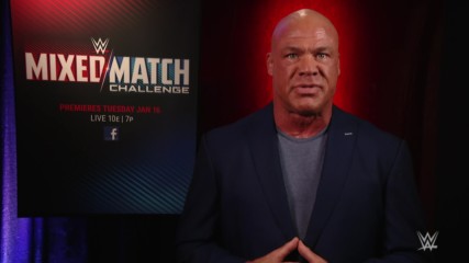 Kurt Angle reveals Raw's Superstars for the Mixed Match Challenge, beginning Jan. 16