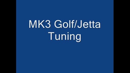 Volkswagen Golf & Jetta Tuning