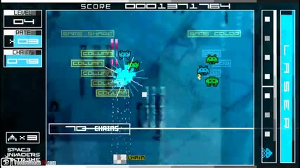 Space Invaders Extreme - Gameplay (psp) 