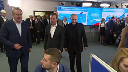 Русия: Нашата партия спечели, заяви Путин