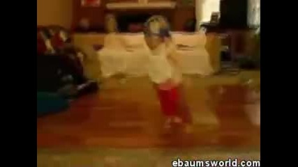 Baby break dance 