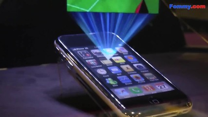 3d Hologram Projection Cube Hoload at Ces 2011 in Hd
