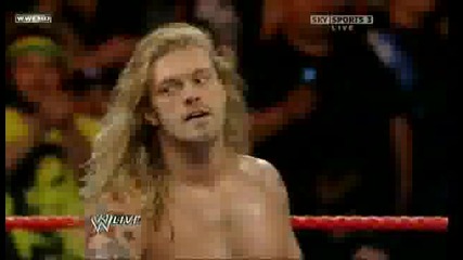 Raw.03/16/09 Edge vs John Cena (special guest Vickie Guerrero)