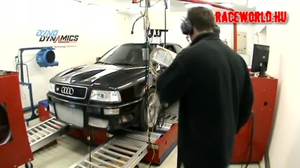 Audi S2 V6 Biturbo Dyno test