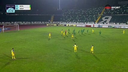 Янтра Габрово - Хебър 3:0 /първо полувреме/