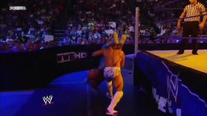 Sin Cara - Franksteiner into Steel steps