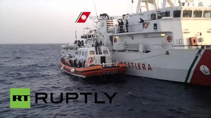 Italy: 90 migrants picked up from Mediteranean sea
