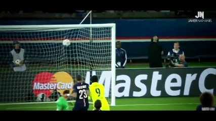 Двата гола на Луис Суарес срещу Пари Сен Жермен