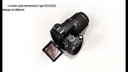 Nikon D5000 рекламен на български 